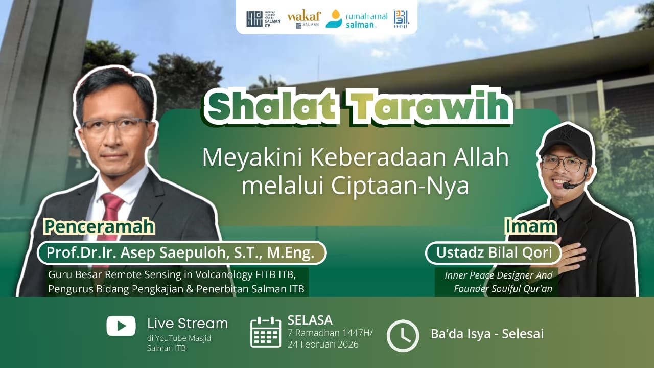 🔴 LIVE | Sholat dan Ceramah Tarawih |👳‍♂️ Prof. Dr. Ir. Asep Saepuloh, S.T., M.Eng. #7