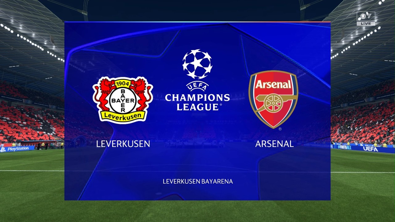 Bayer Leverkusen vs Arsenal Champions League Round of 16 1st Leg 2026 Prediction Full Gameplay [PS5]