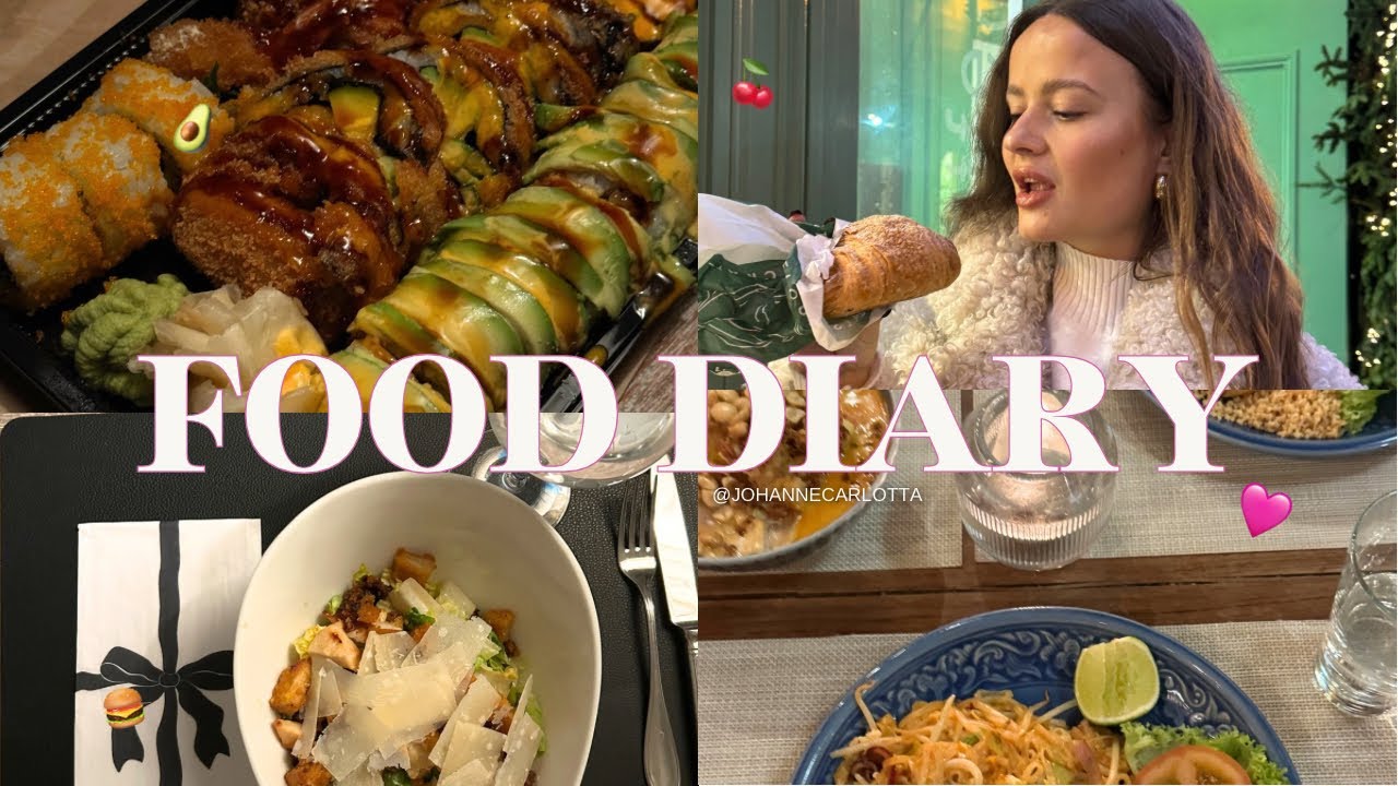 FOODDIARY: das habe ich die letzten Tage gegessen 💕🍝🍤 | @johannecarlotta