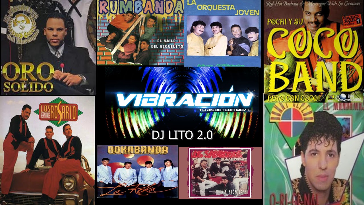 Merengue dominicano Oro solido,Hermanos Rosarios,Coco band,Bonny Cepeda y mas.
