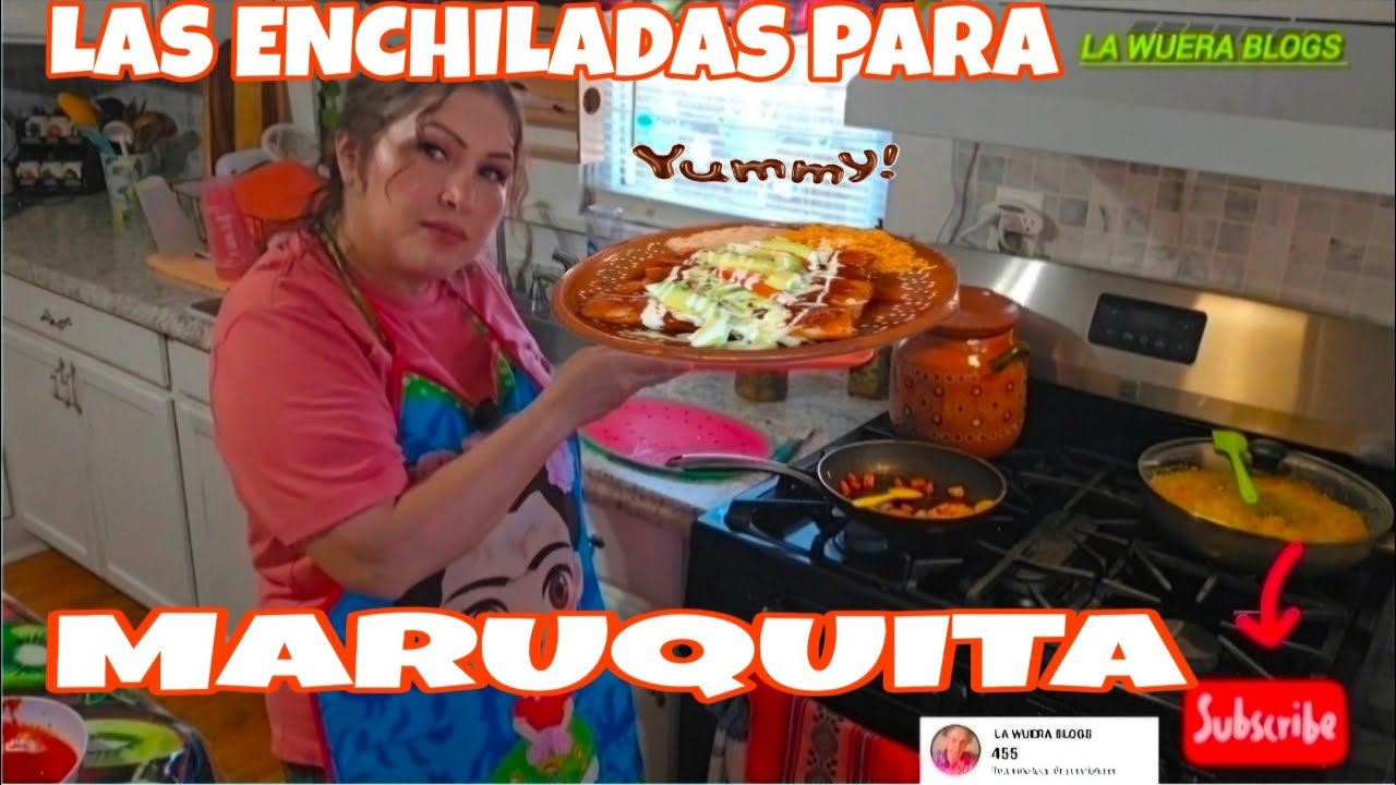  👋#VIEJONA# DE #SACATECAS #MARUKITA #AQUI #ESTAN# TUS ECHILADAS #OJALA #TE# GUSTEN #CHULA 😘