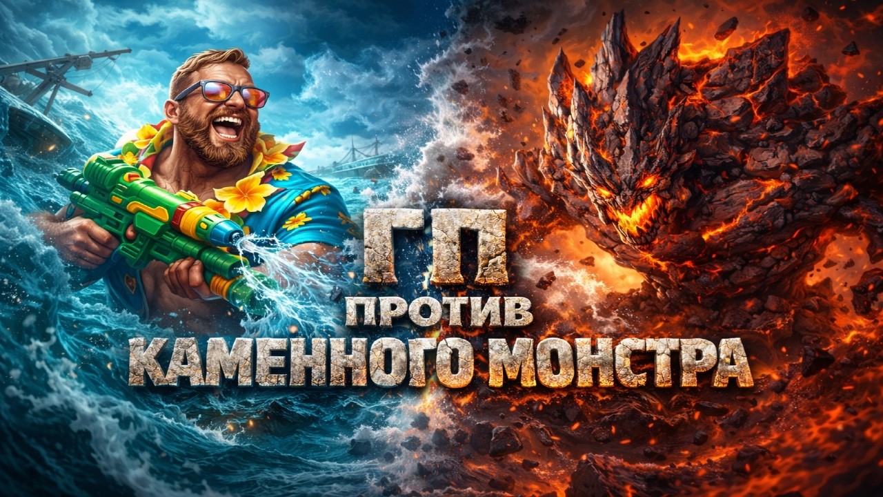 ДЕРУСЬ С КАМНЕМ НА ГАНГПЛАНКЕ