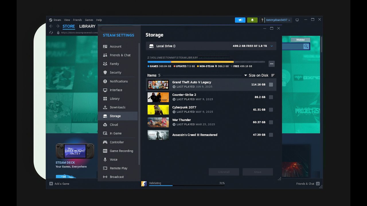 Install Steam Games to External SSD on Mac in Minutes!