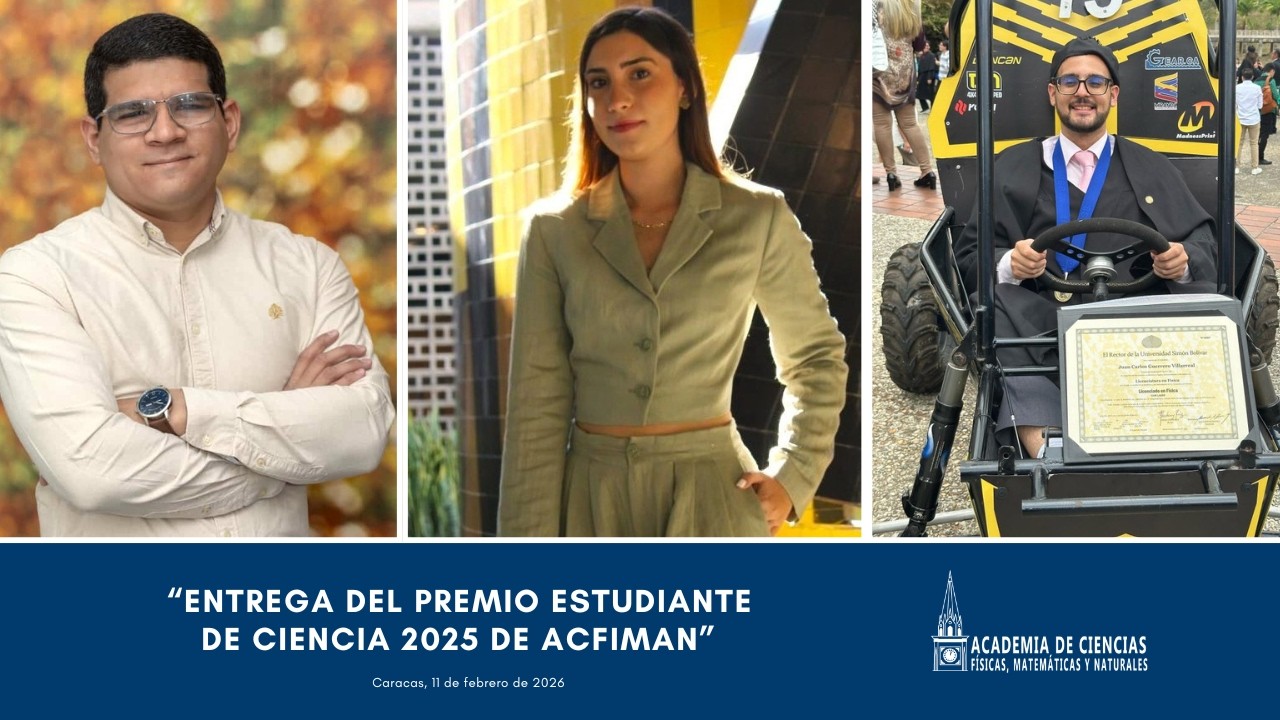 Entrega del Premio Estudiante de Ciencia 2025