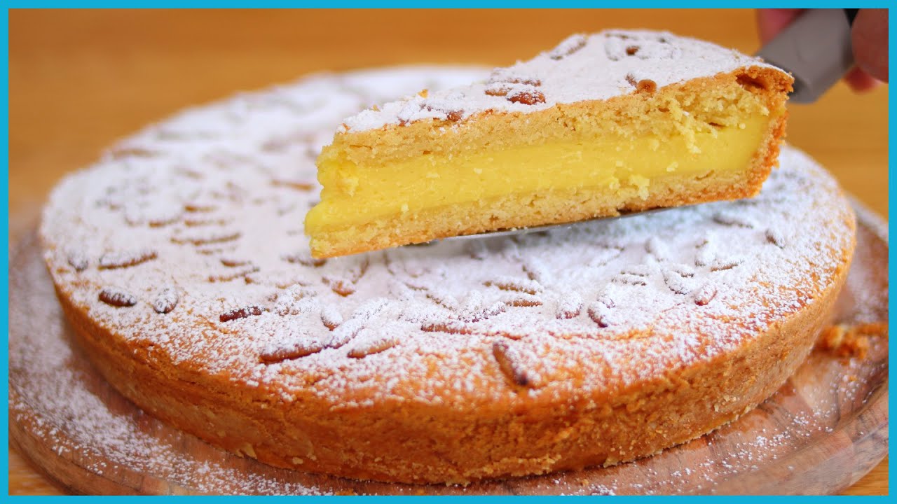 La TORTA DELLA NONNA come una volta 💛 | Ricetta autentica e semplice