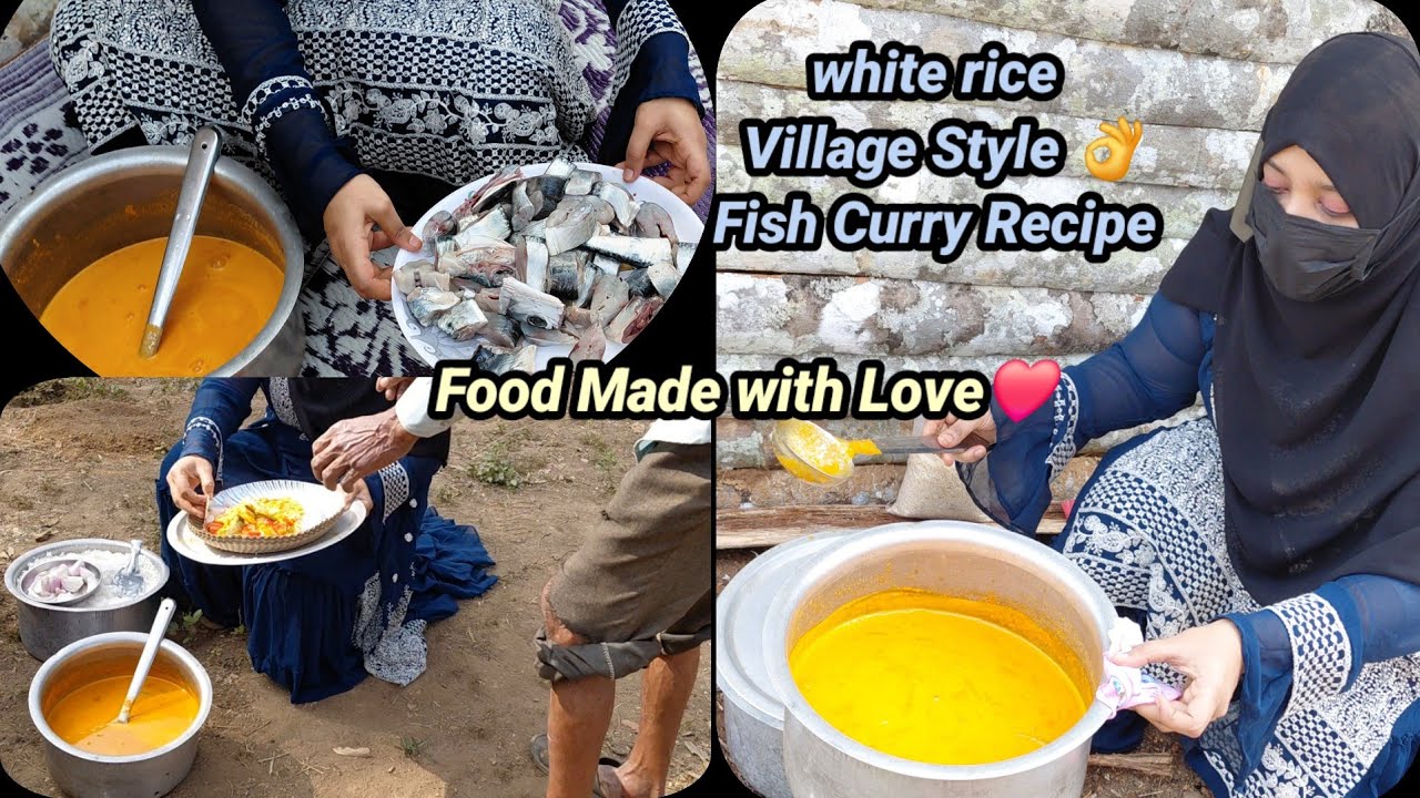 Village Style Fish Curry & Rice Cooking in Farm ❤️ | Feeding Our Farm Workers | Rural Life India
