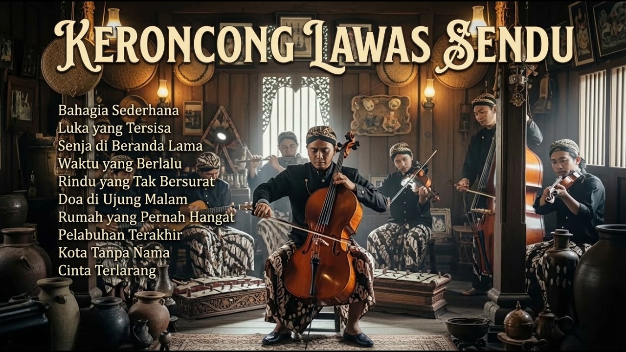 Musik Keroncong Nostalgia Bas Tebal | Teman Santai & Perjalanan