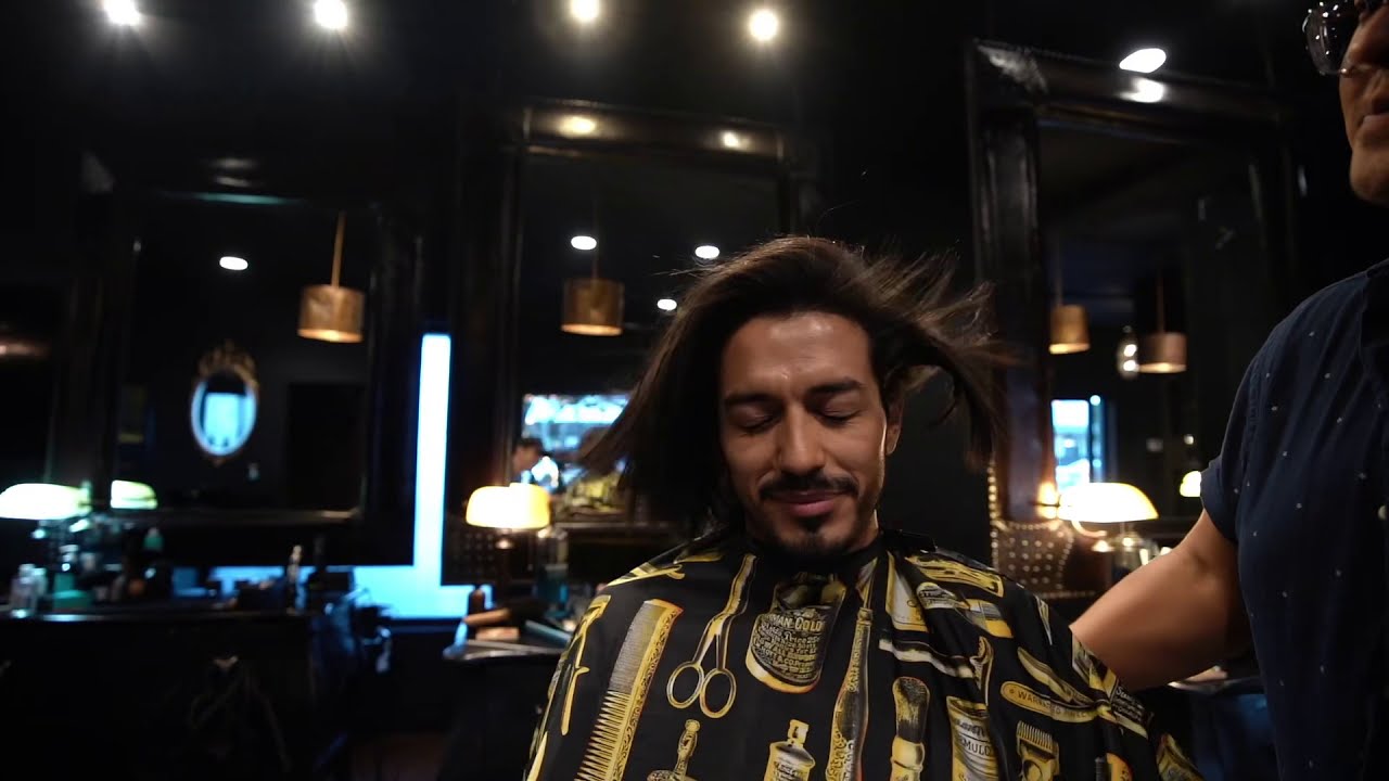 Men’s Brazilian Blowout Process and results