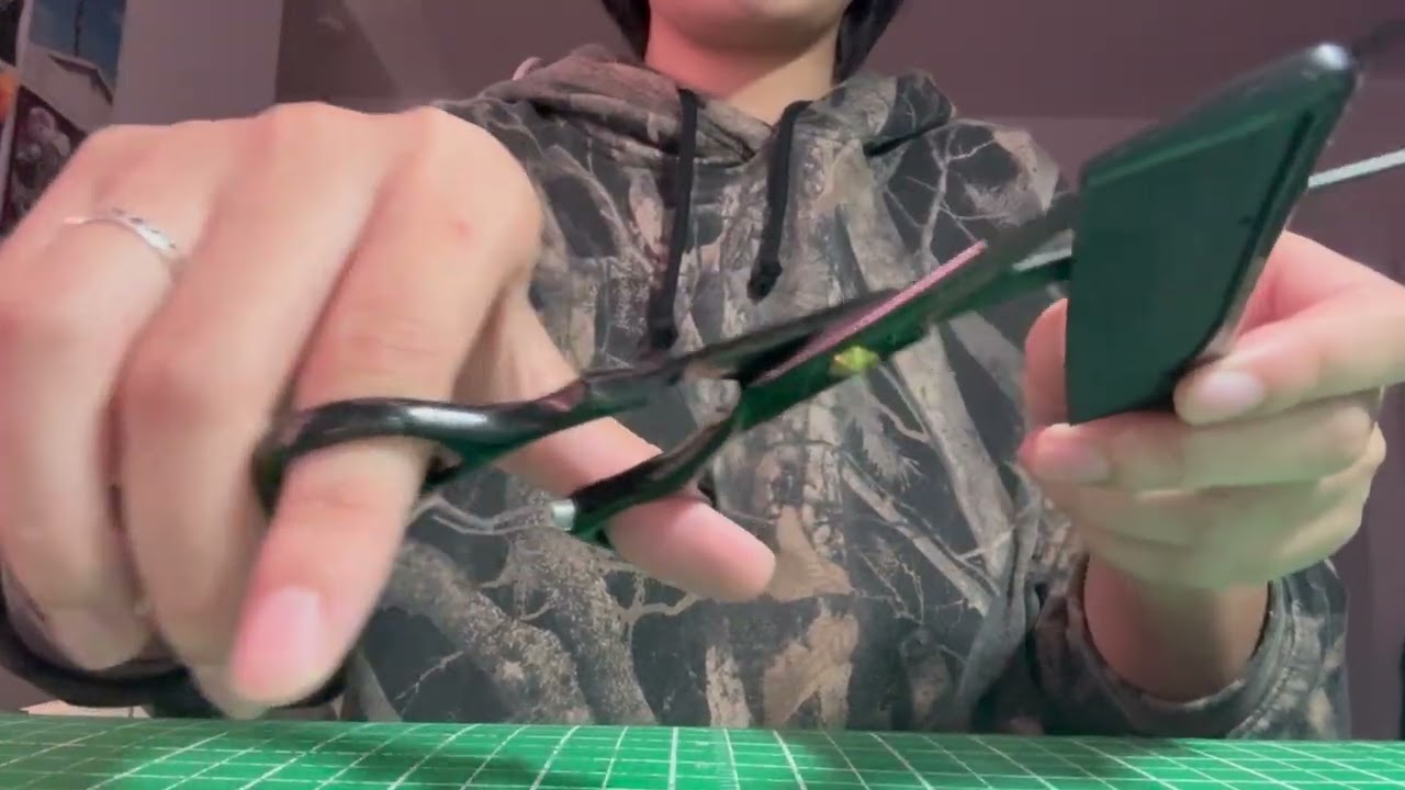 5 minute quick hair cut no talking ASMR