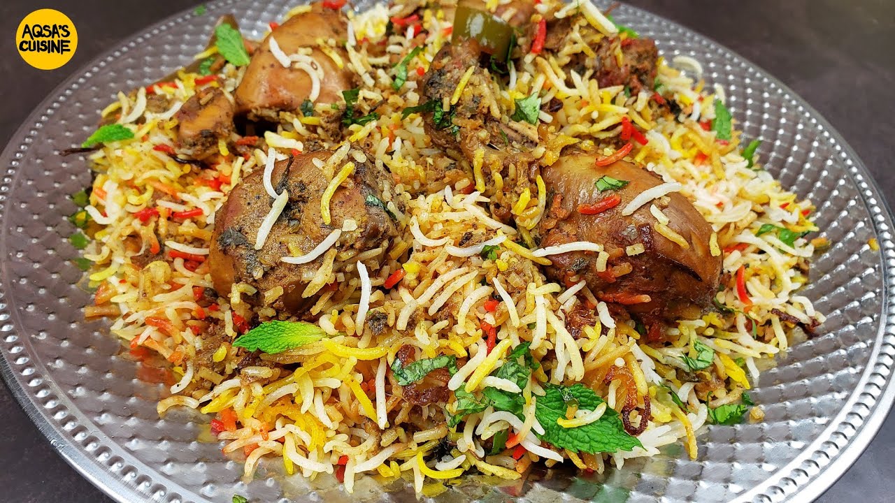 Chicken Biryani | Best & Simple Chicken Biryani Eid Special, Biryani With Homemade Biryani Masala
