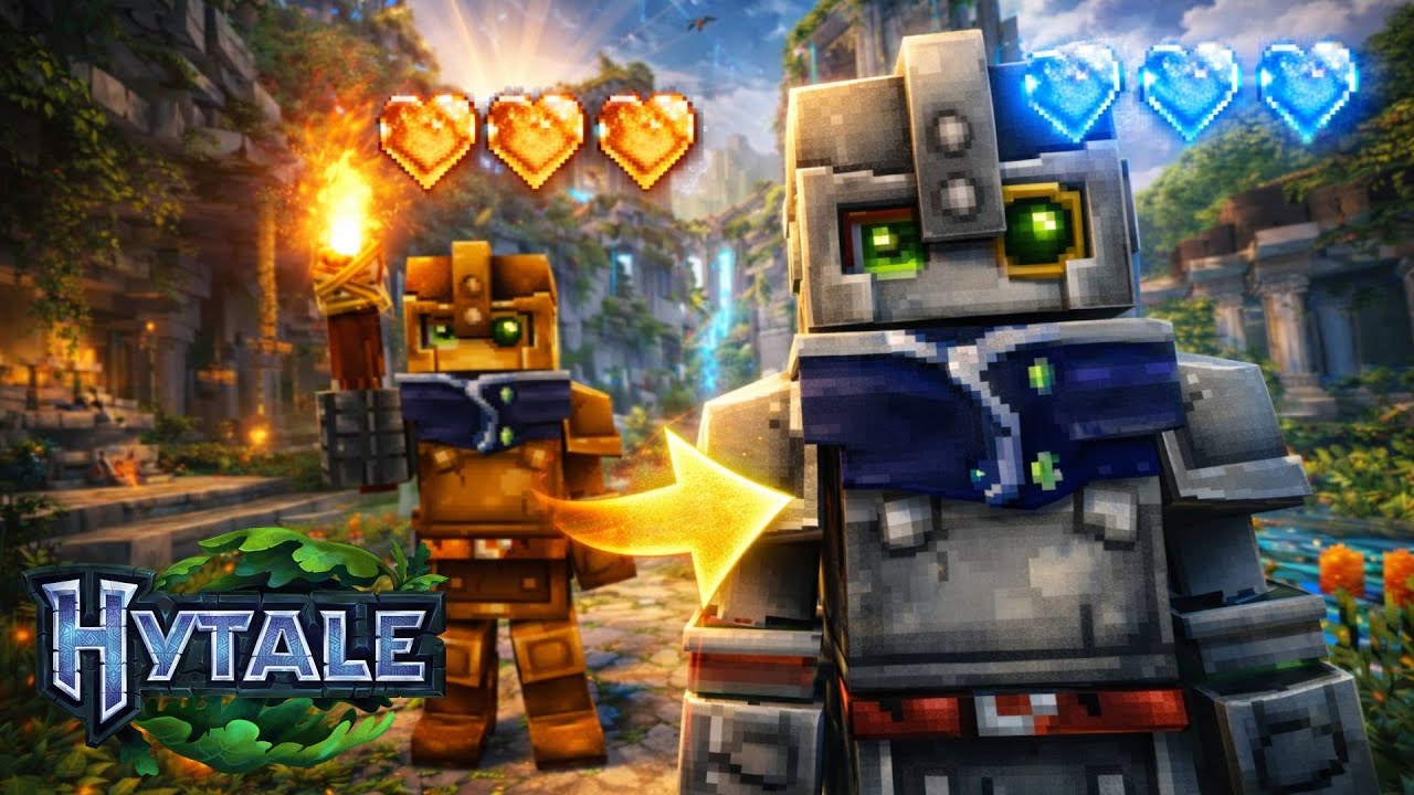 MI PRIMERA ARMADURA EN HYTALE