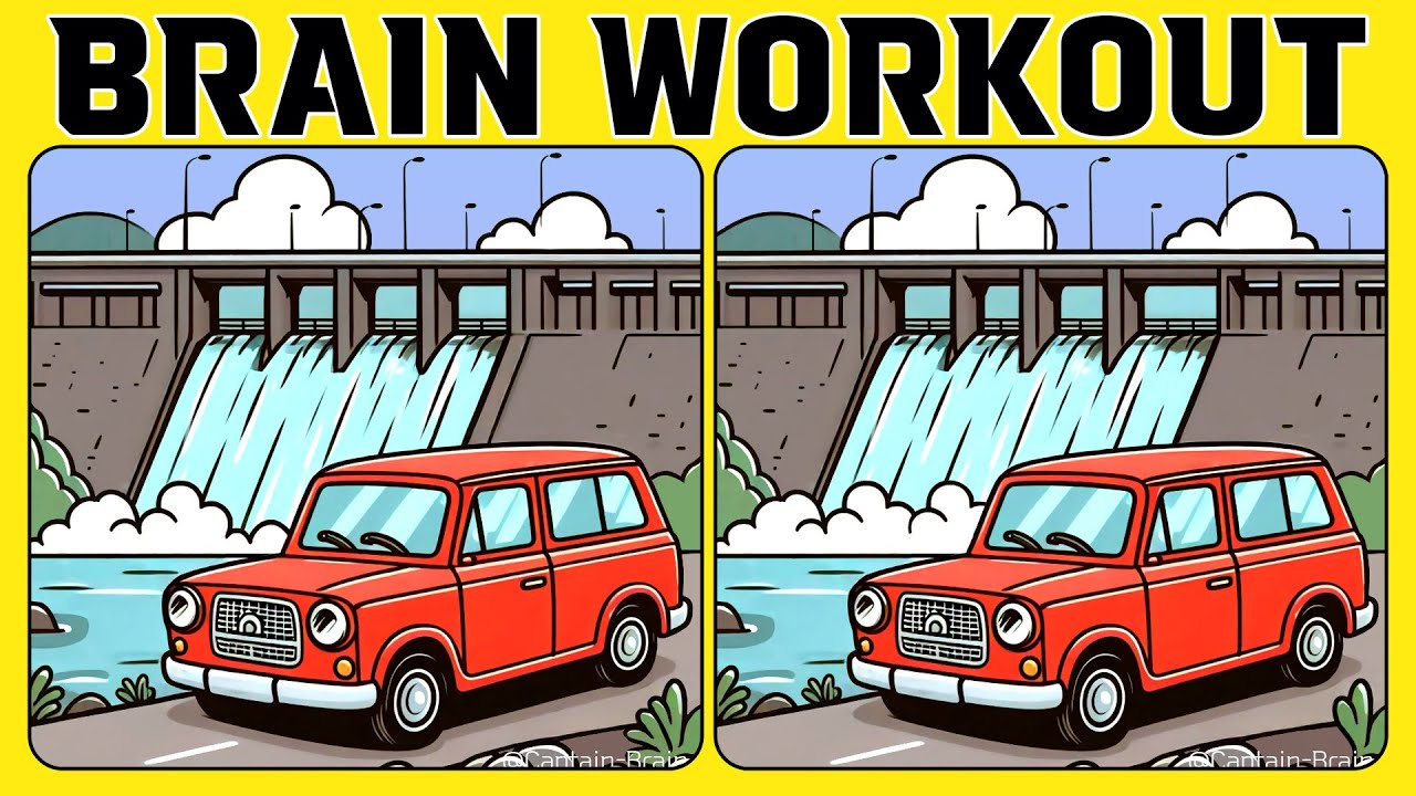 🧠🧩Can You SPOT the 3 Differences in 5 Minutes? 《A Little Difficult》