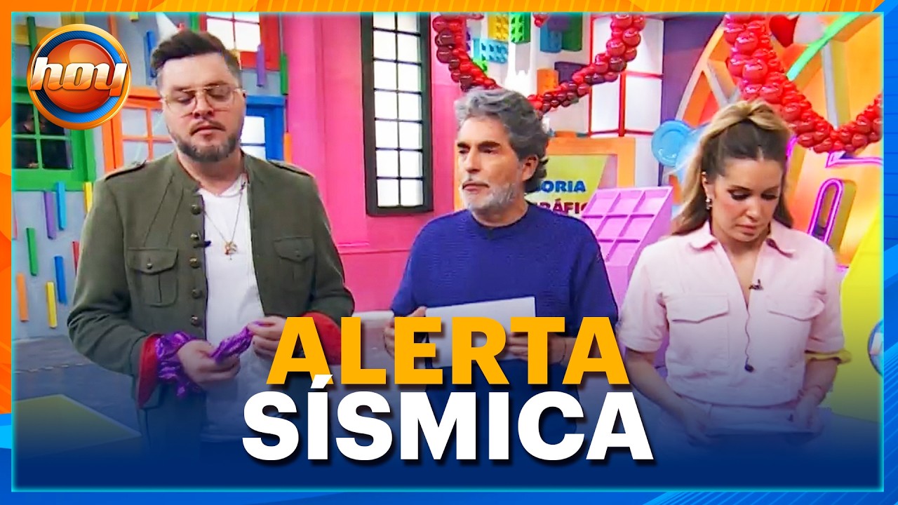 Así se vivió el Primer SIMULACRO Regional 2026 en Televisa | Programa Hoy