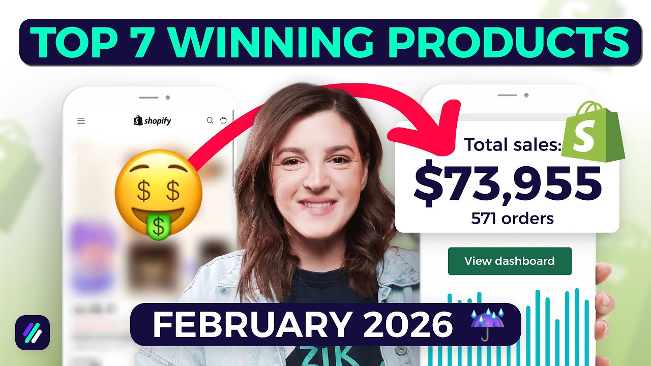 Top 7 Winning Products To Dropship In February 2026 | Shopify Dropshipping