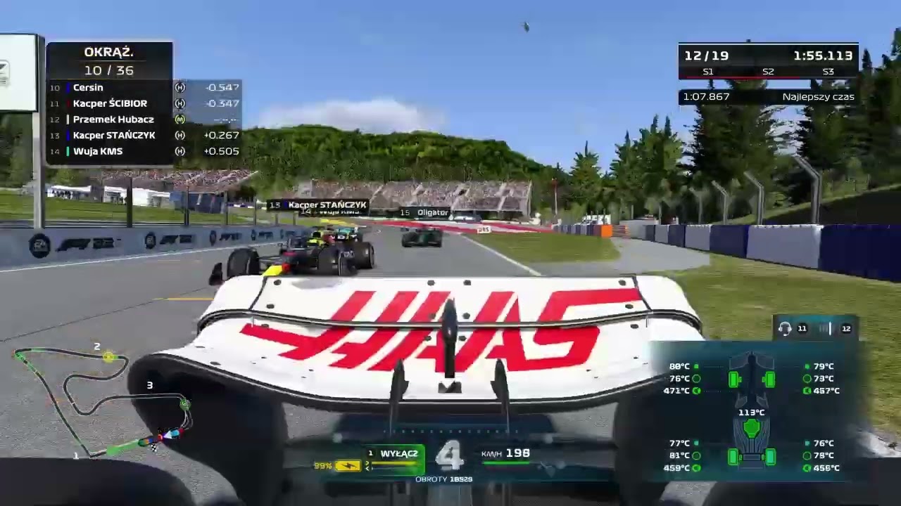 Wojol Racing F1 League - Runda 1