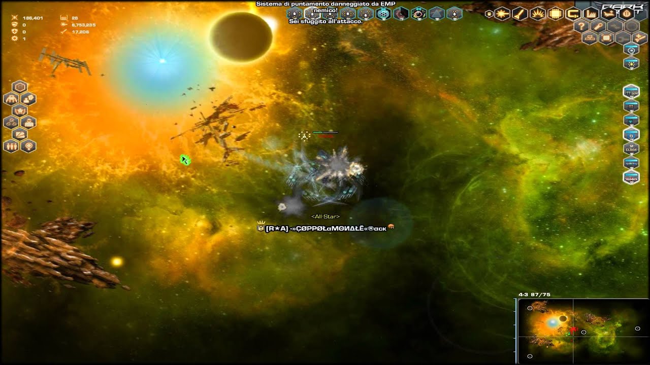 Darkorbit Coppola - How to destroy clan battle base!! [Reupload]
