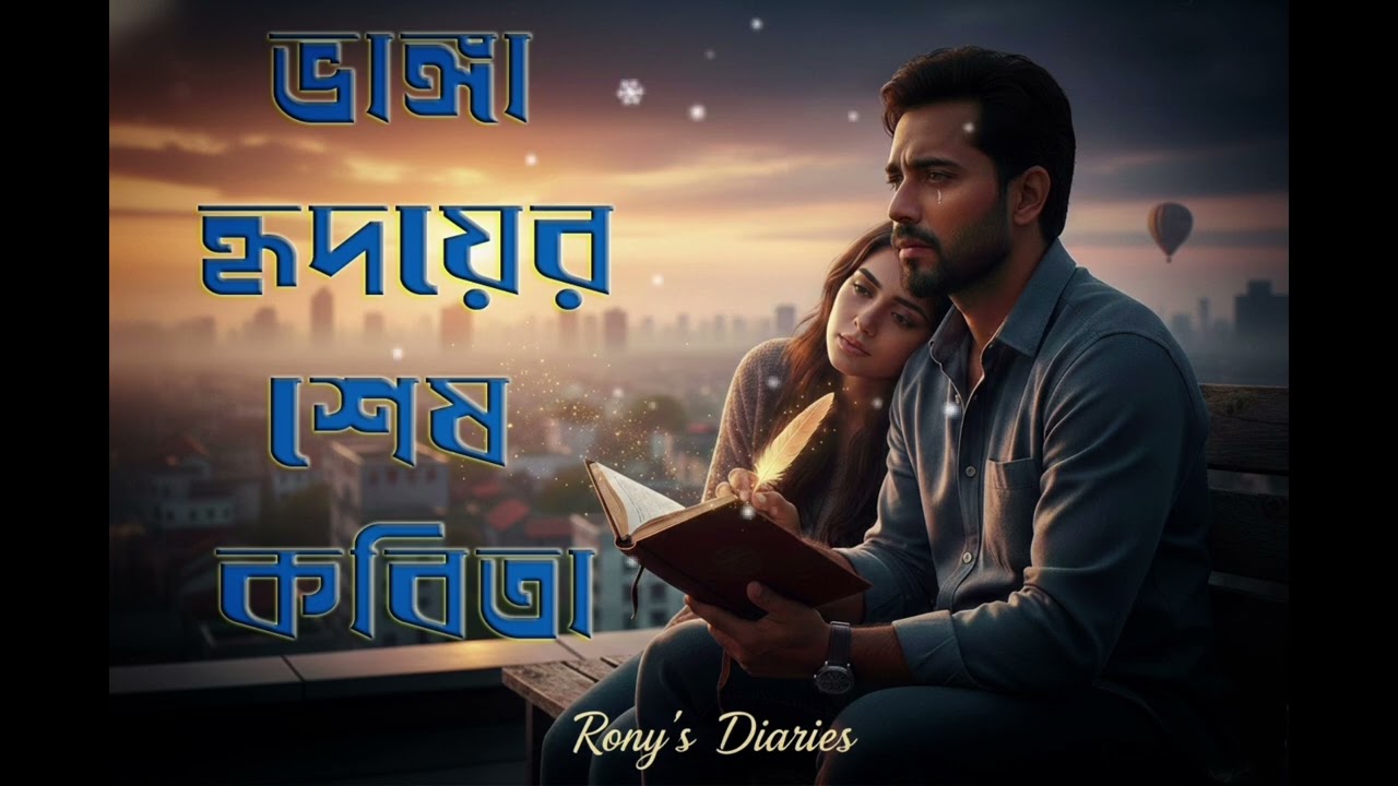 ভাঙ্গা হৃদয়ের শেষ কবিতা..।। vanga hidoyer ses kobita ।।Rony's Diaries 