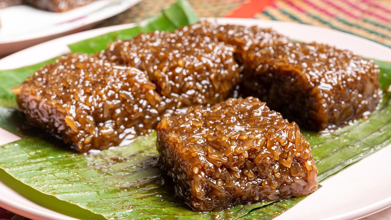 Wajik Pulut Kacau, Tips pulut tak keras & tak lembik. Perfect!