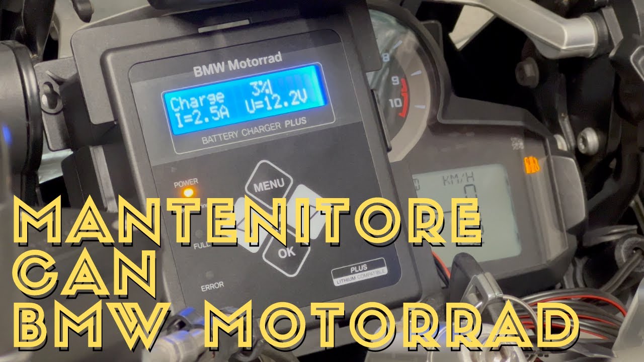 Mantenitore di carica BMW Motorrad con presa CAN, Unboxing e Tour completo