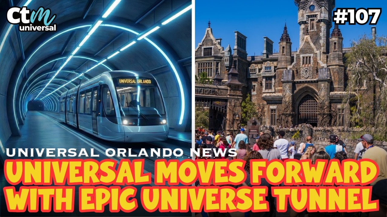 Компания Universal продвигается вперед с проектом туннеля Epic Universe и советует избегать пиков...