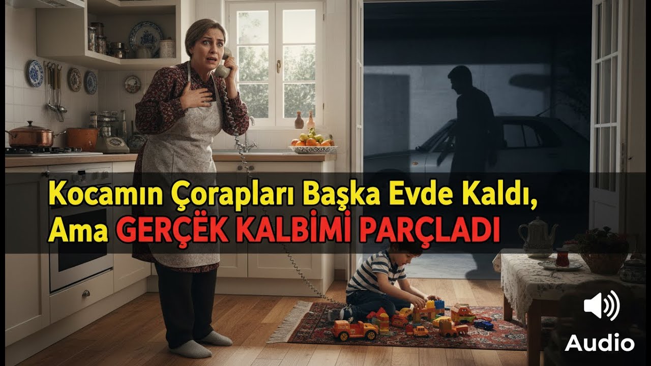 Kocamın telefonundan gelen gizemli bir kadın sesi, çoraplarını unuttuğunu fısıldadı