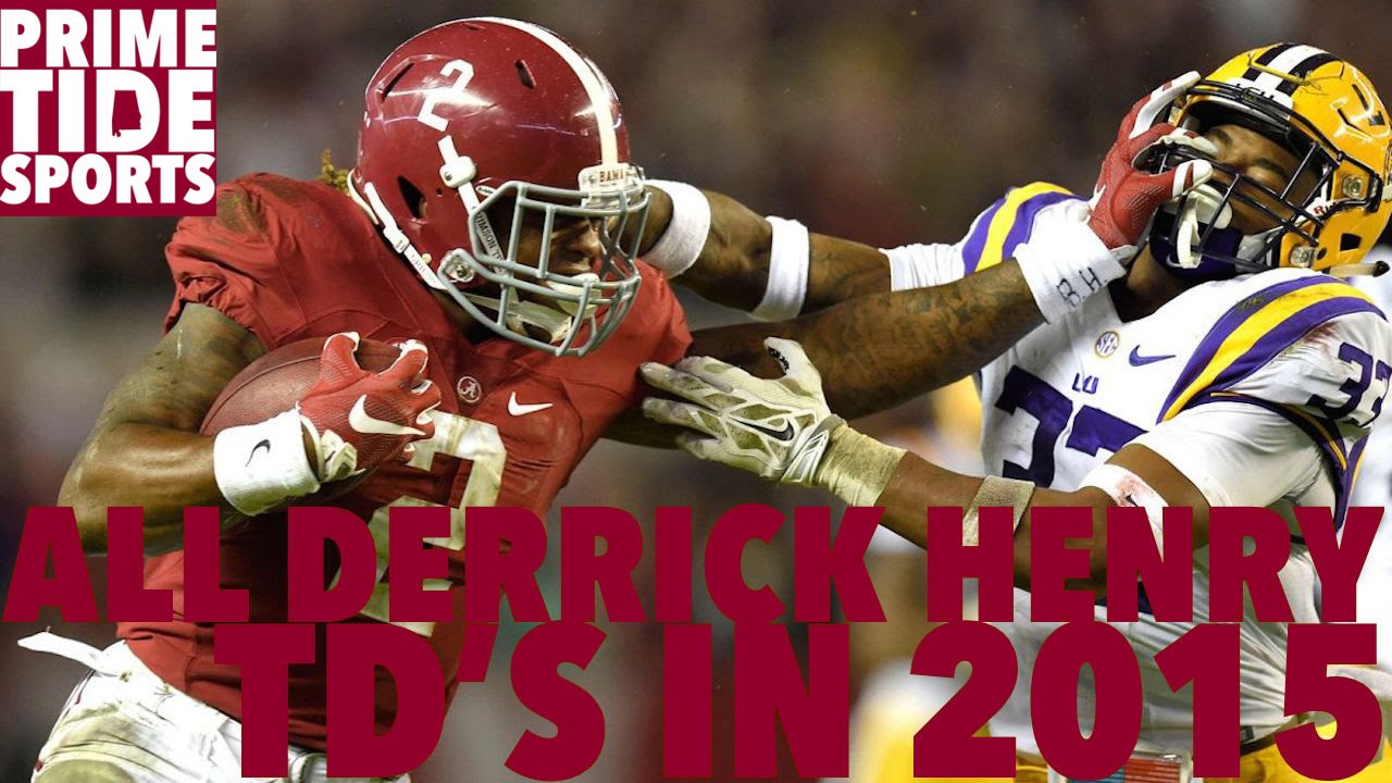 All of Derrick Henry's Touchdowns in 2015 (Prime Sports)