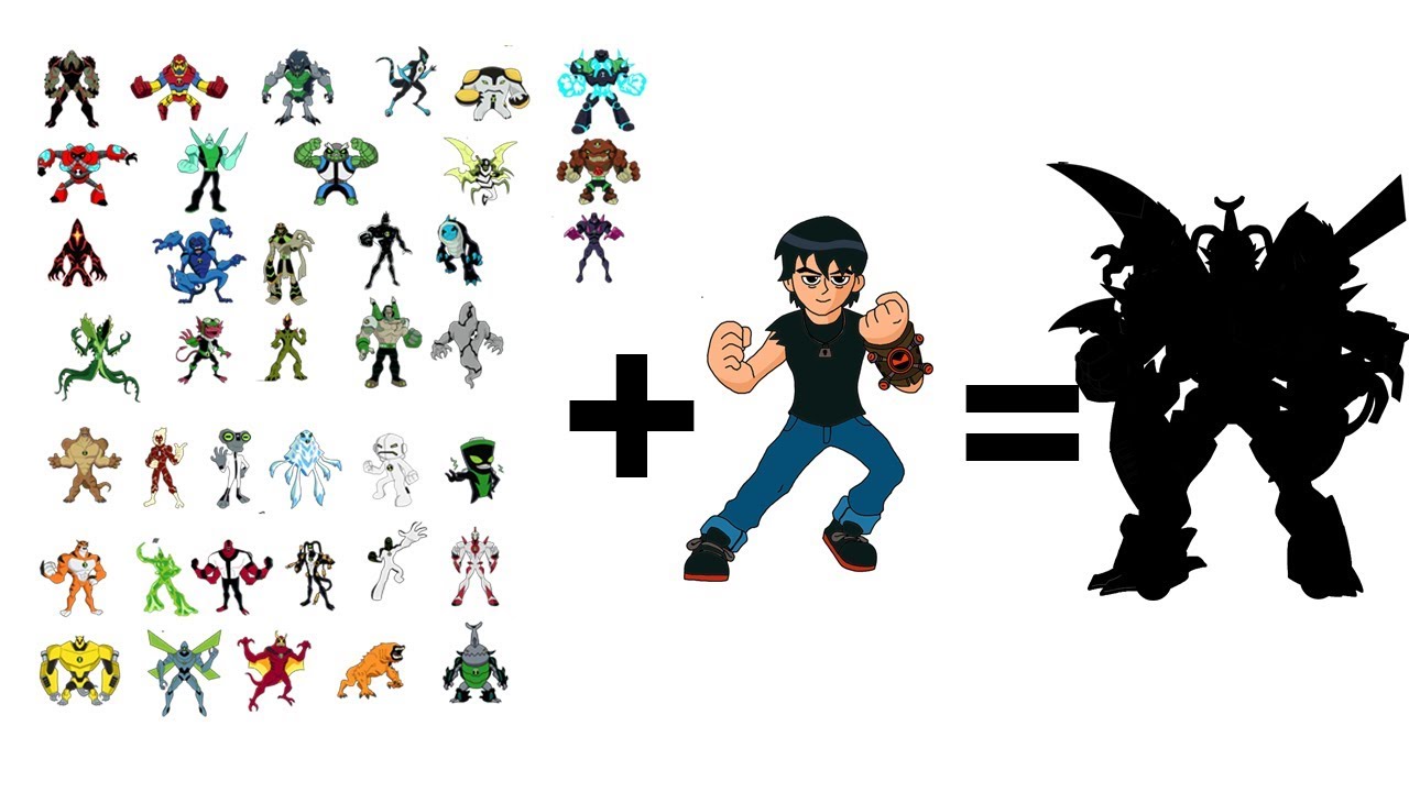 Ben10 Fusion Kevin+30 Fusion Fan art #43