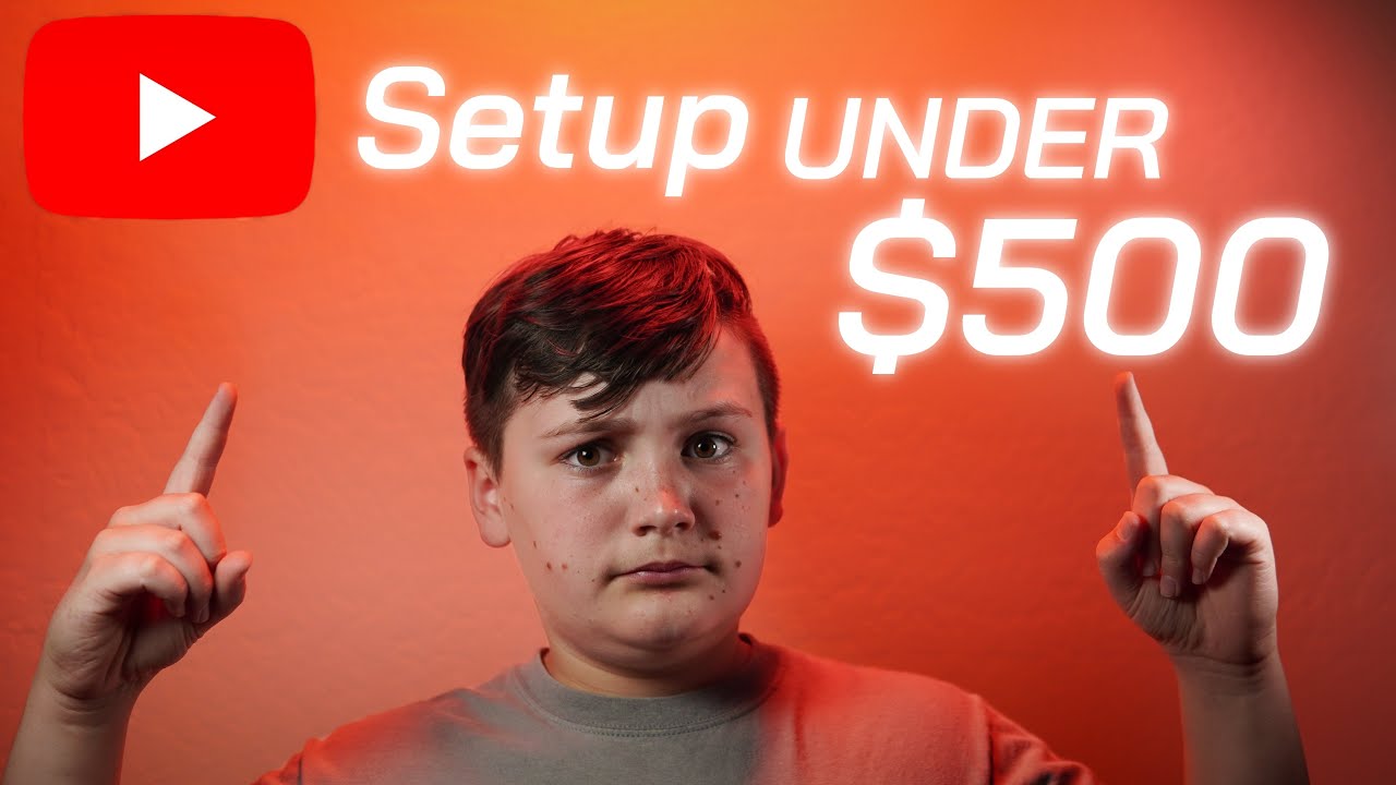 YouTube Setup On A BUDGET