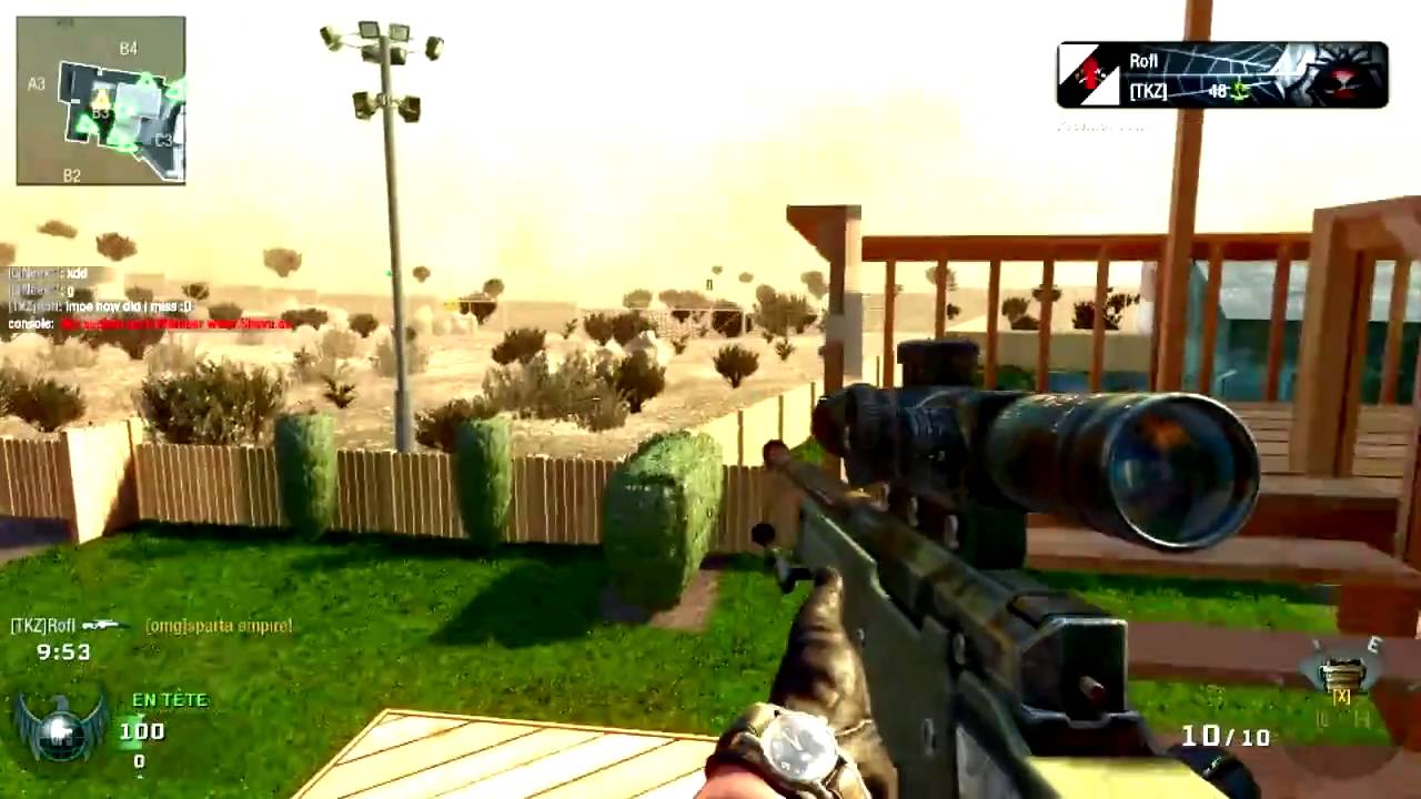 Comment s'entra&icirc;ner au sniper sur Black Ops ?