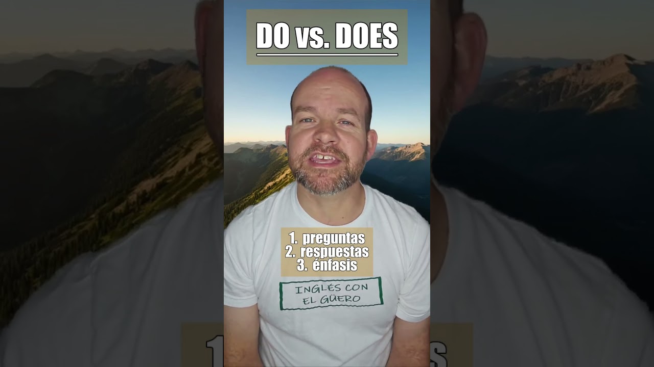 Gu&iacute;a Definitiva Sobre Cu&aacute;ndo usar DO y DOES en ingl&eacute;s