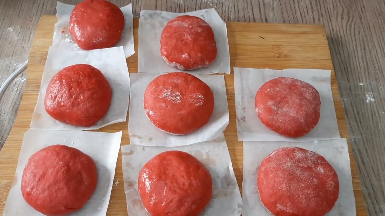 Red Velvet Donuts Recipe by Let's Cook with Maryam