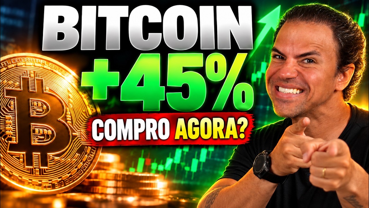 BITCOIN SUBIU 45%! AINDA VALE A PENA COMPRAR?
