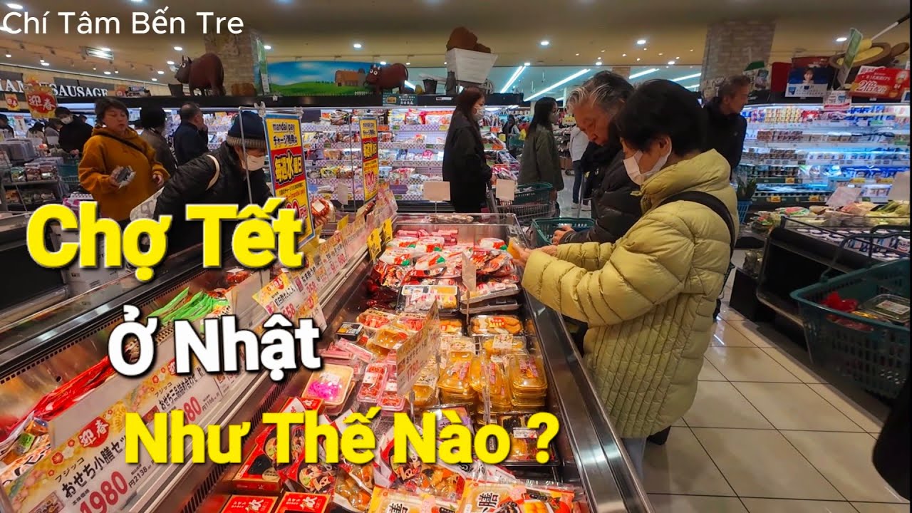Chợ Tết Ở Nhật Như Thế Nào ? || Văn Hóa Truyền Thống nhật