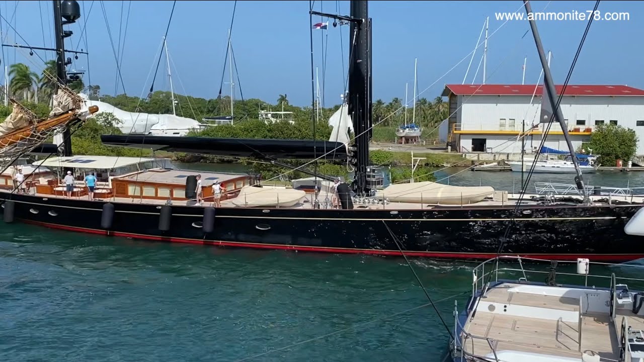Ep. 92  3 beautiful ships moving in a windy Shelter Bay.