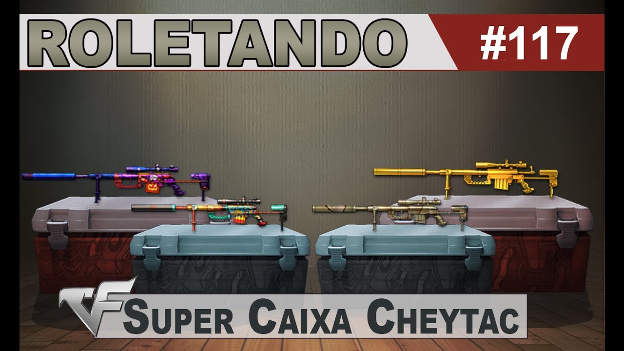 Silvio Santos Jogando Crossfire - Roletando #117 Super Caixa M200 Cheytac
