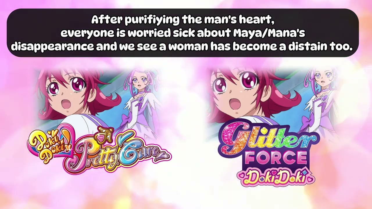 Comparison between Doki PreCure and Glitter Force - Quick Comparison; Episode 01