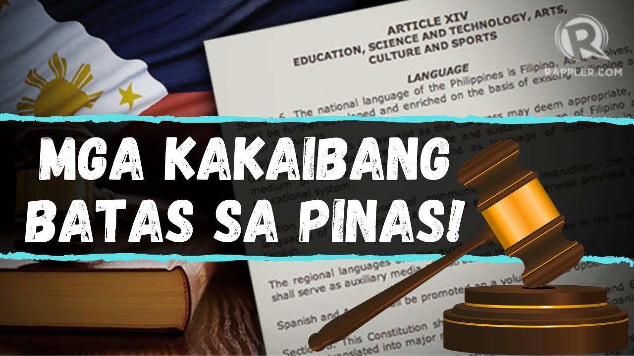 MGA WIRDO AT KAKAIBANG BATAS DITO SA PILIPINAS! | Propesor