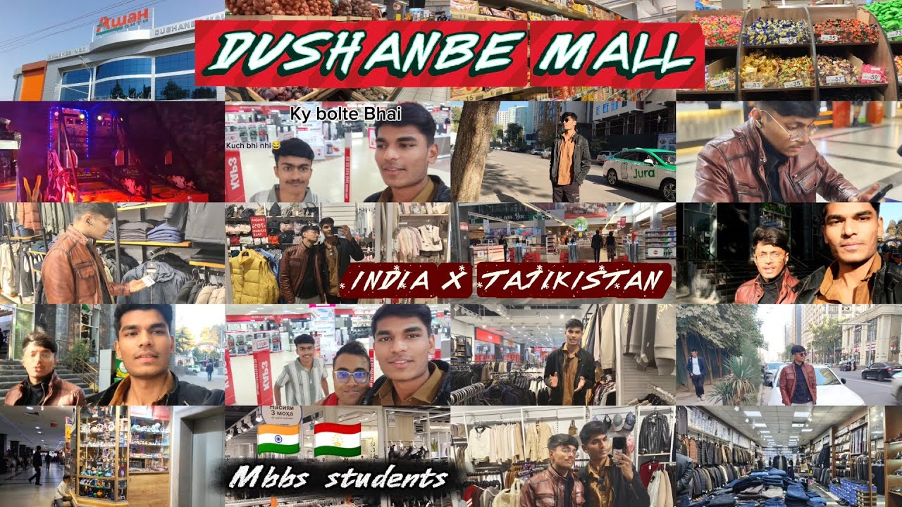 Inside the Biggest Mall in Tajikistan – Dushanbe Mall Tour 🛍️