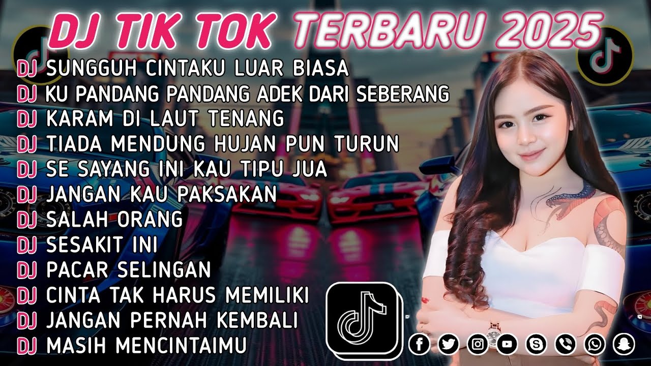 DJ TIKTOK TERBARU 2025 || DJ CINTA DARI SEBERANG 🎵 DJ SUNGGUH CINTAKU LUAR BIASA 🎵 FULL ALBUM❗❗