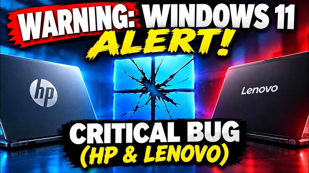Aktualizacja Windows 11 PSUJE komputery HP i Lenovo