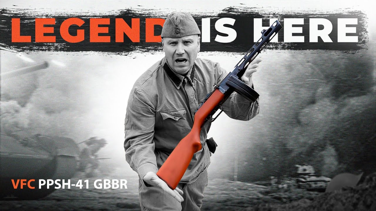 VFC PPSh-41 GBBR. I waited YEARS for THIS Airsoft Gun Replica.