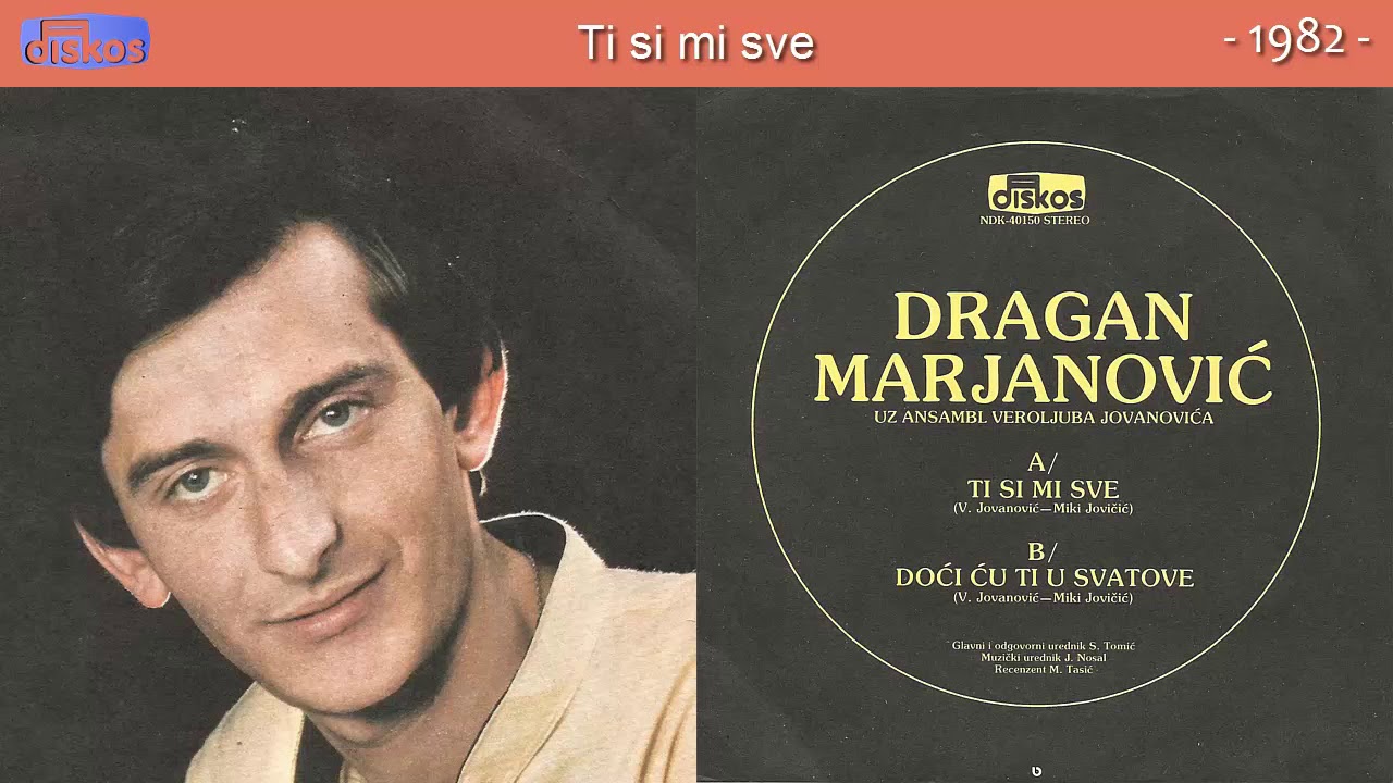 Dragan Marjanovic - Ti si mi sve - (Audio 1982)