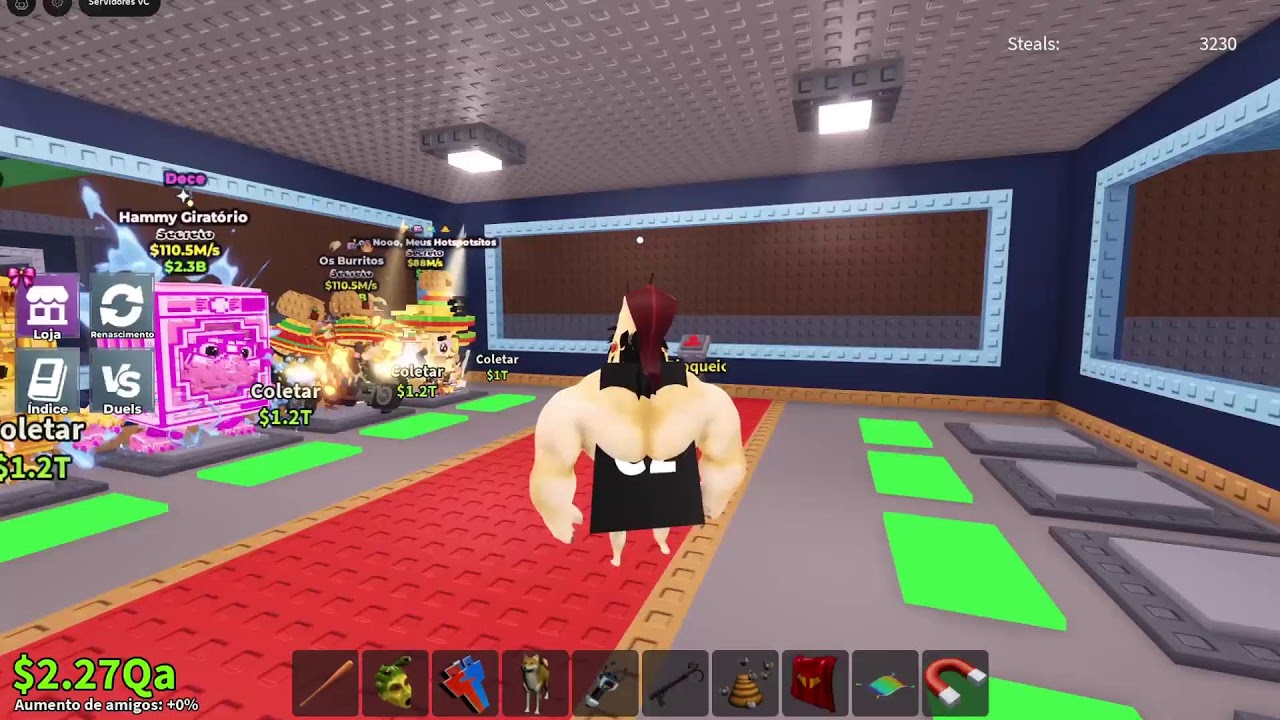Indo pvp e trocando
