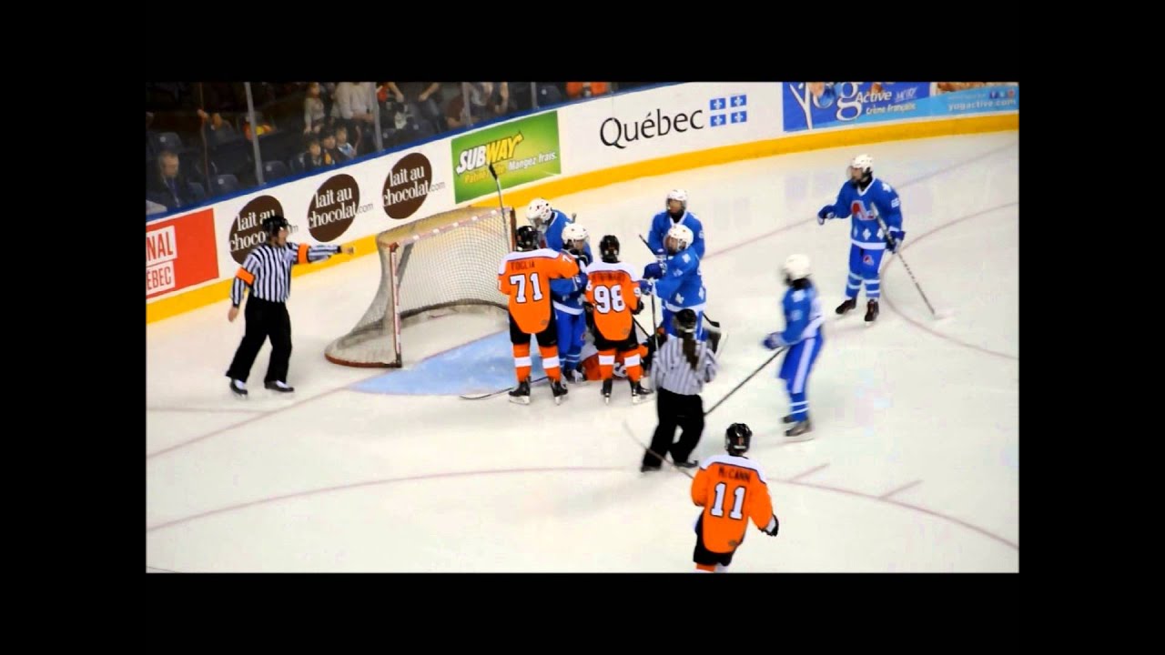 The Quebec Nordiques at the 2015  56th Int. Pee wee Tournament at the Colisée