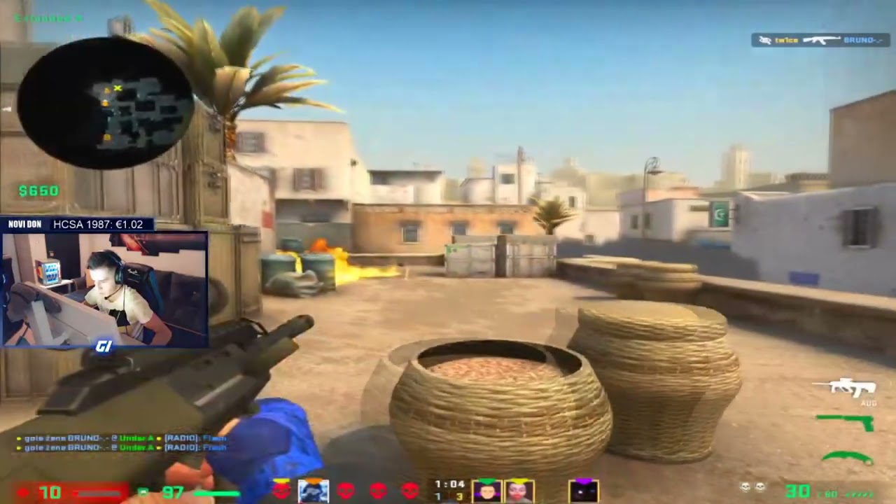 NUGATOV STREAM VS GI STREAM *csgo popflash*