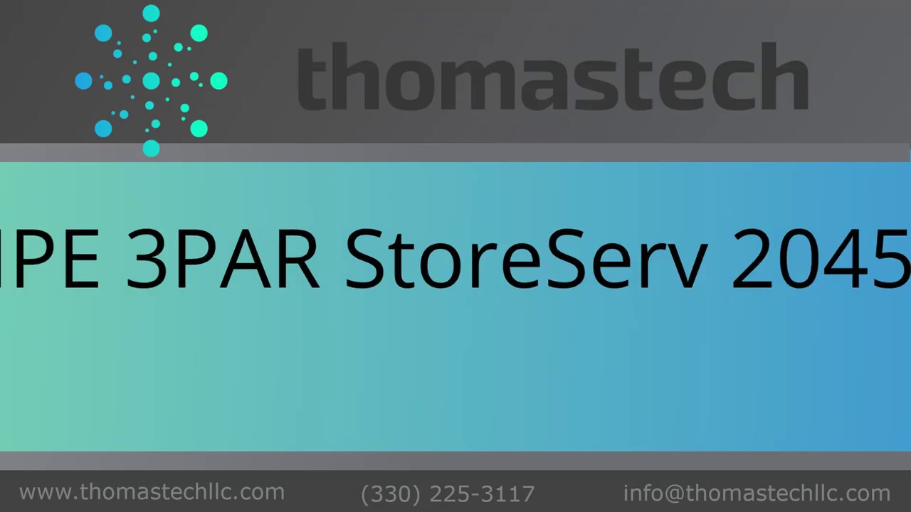 HPE 3PAR StoreServ 20450