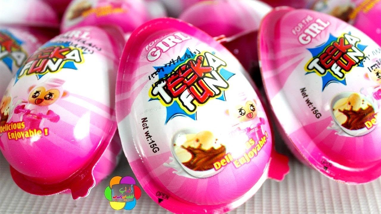 لعبة بيض المفاجأت الفوشيا الجديد للاطفال اجمل العاب المفاجآت بنات واولاد girls surprise eggs toys