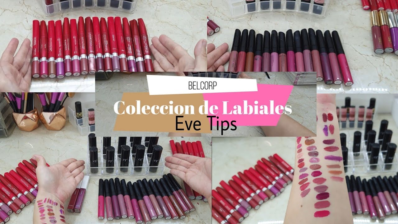 LABIALES L'BEL,ESIKA y CYZONE💄(tatto,studiolook,xtra time,hidracolor,iconic,rouge,infiniti)EVE TIPS