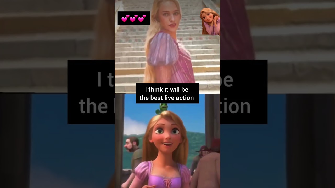 I think tangled will be the best live action #tangled #rapunzel