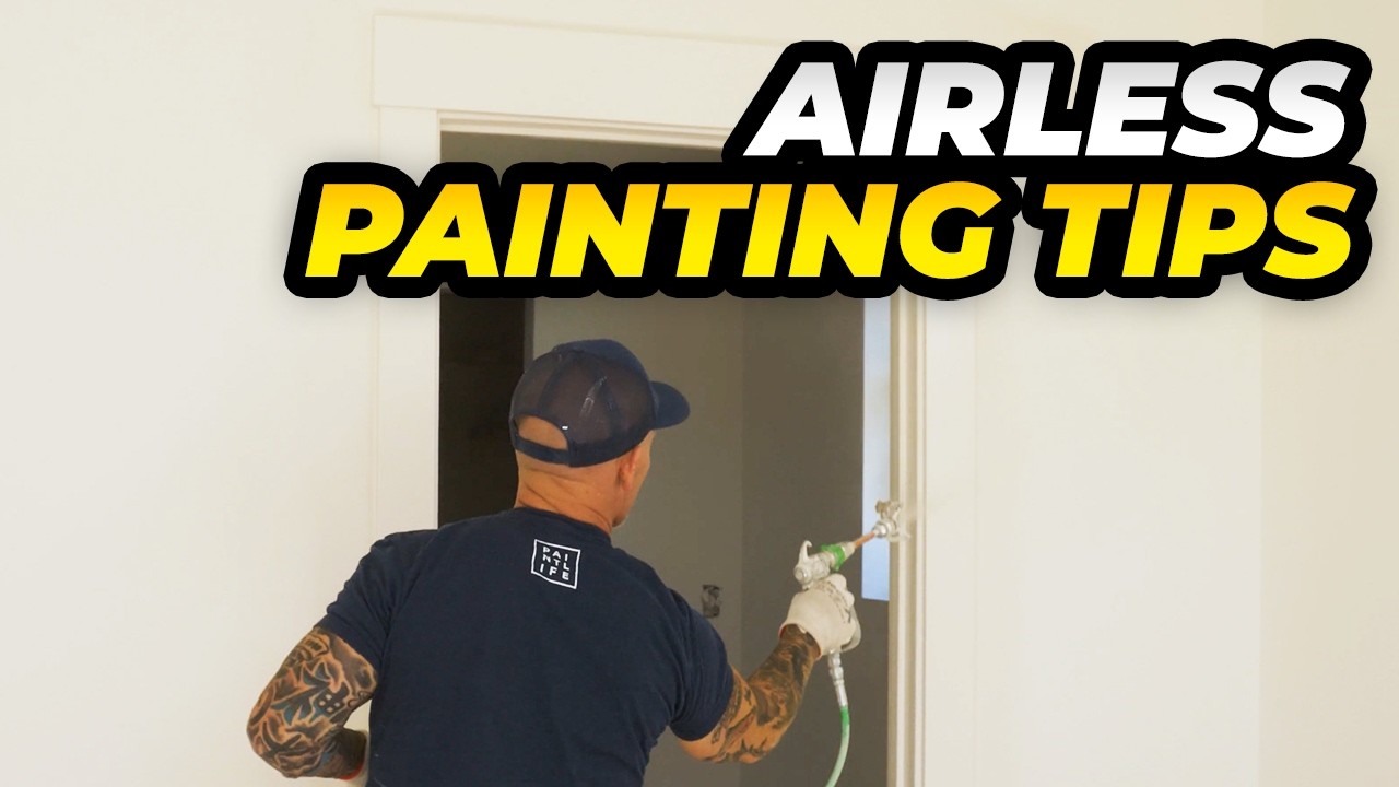 How to Spray a Door Jamb Like a Pro (No Drips or Runs!) | Airless Sprayer Tutorial
